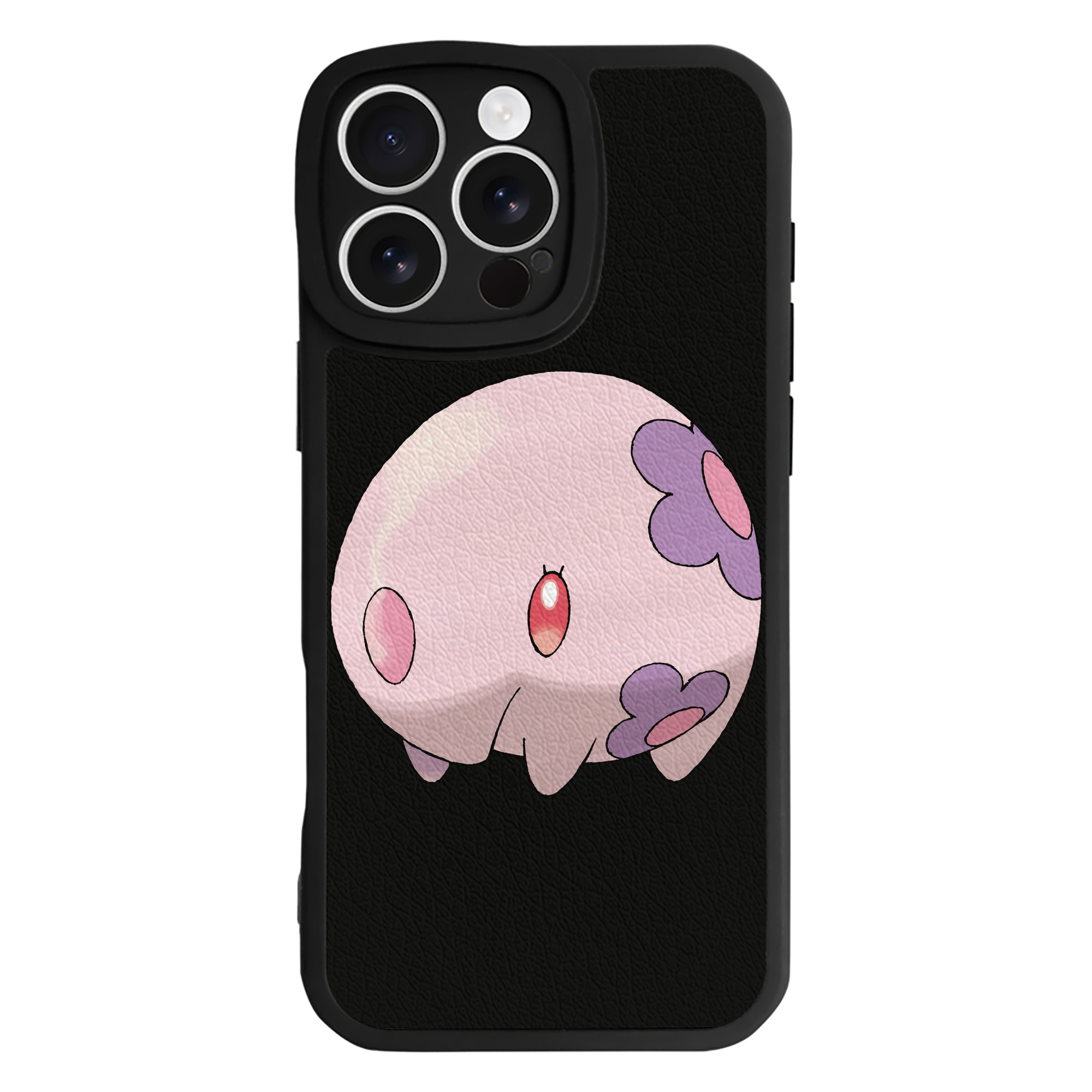（画像用） ポケットモンスター Pokémon 【iPhone 16シリーズ対応】シリコンスマホケース（レザー調） 材質：シリコン